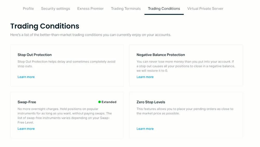 exness-islamic-account-trading-conditions