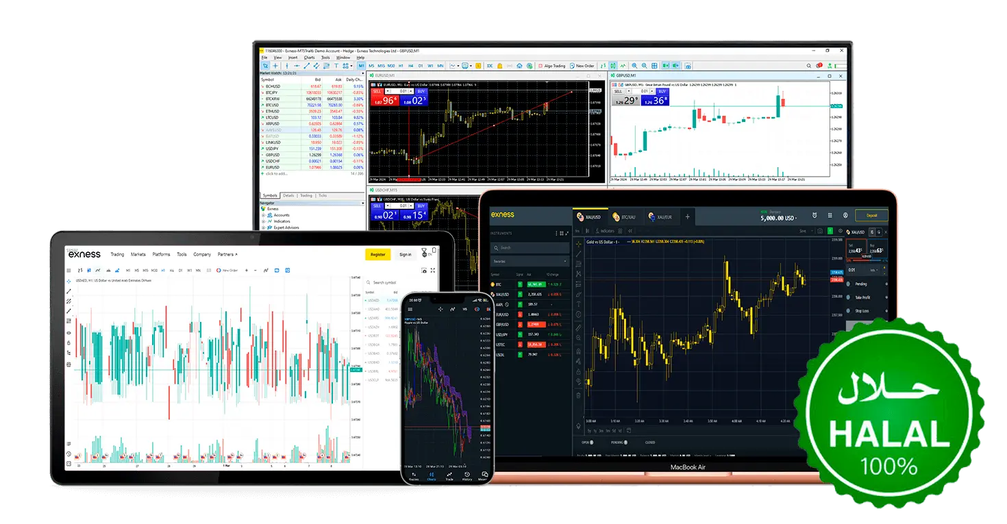 exness-metatrader-4-gold-halal-交易